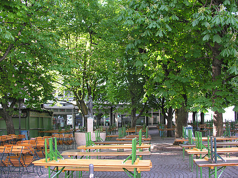 Foto Biergarten am Viktualienmarkt